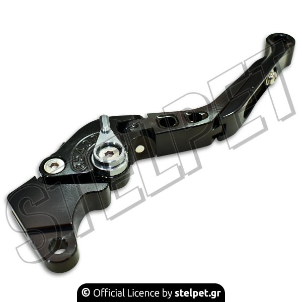 Μανέτα φρένου Honda Astrea Grand 100 σπαστή ρυθμιζόμενη μαύρη Brutale